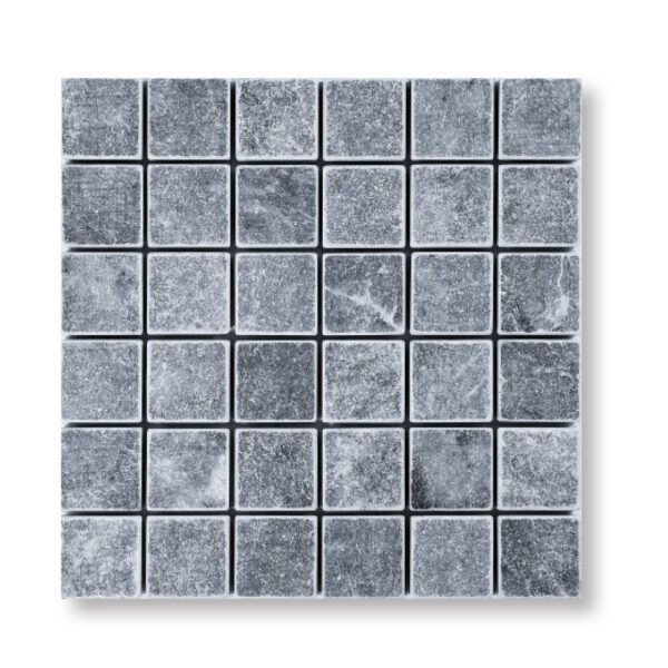 Blue Marble 3/8x2x2 inch Tumbled Pool Tile