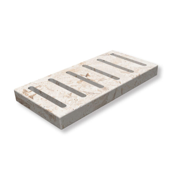 Shell Stone Limestone Pool Coping 1-1/4x6x12 Deck Drain