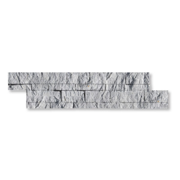 Silver Pearl Limestone 5/8x6x24 inch Split Face Ledger Panel