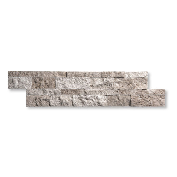 Alaska Travertine 5/8x6x24 inch Split Face Ledger Panel