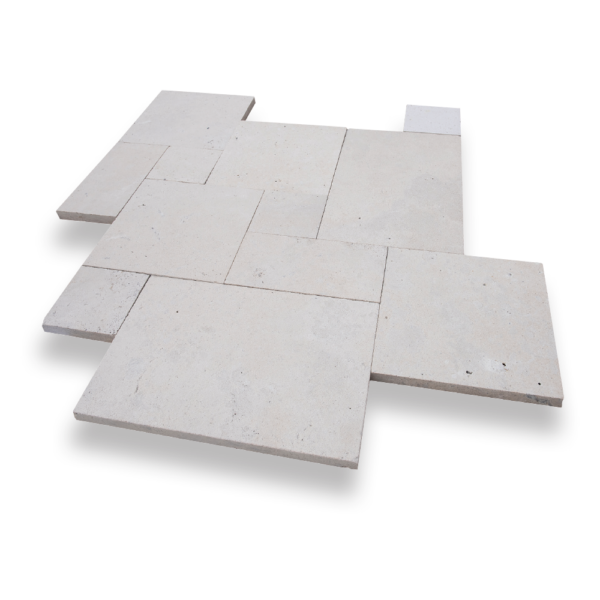 Amoria Limestone 1-1/4" Sand Blasted French Pattern