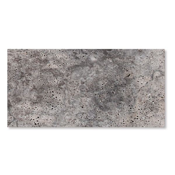 Argento Travertine 1-1/4x12x24 Tumbled Paver