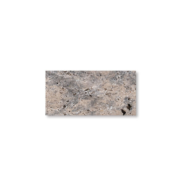 Argento Travertine 1-1/4x6x12 Tumbled Paver