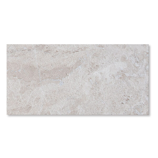 Cream Royal Marble Travertine 1-1/4x12x24 Leather Paver