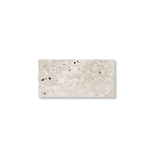 Ivory Light Travertine 1-1/4x6x12 Tumbled Paver