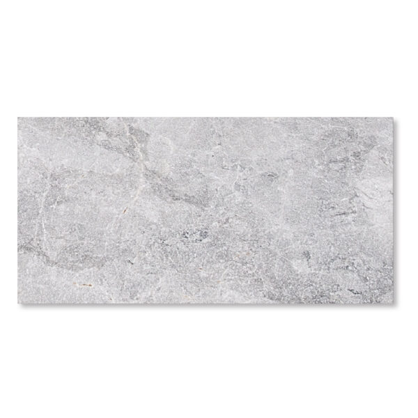 Silver Pearl Limestone 1-1/4x12x24 Leather Paver