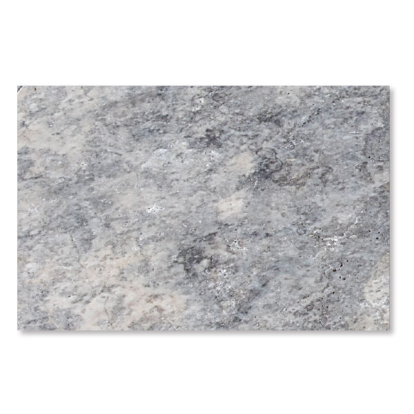 Silver Premium Travertine 1-1/4x16x24 Tumbled Paver